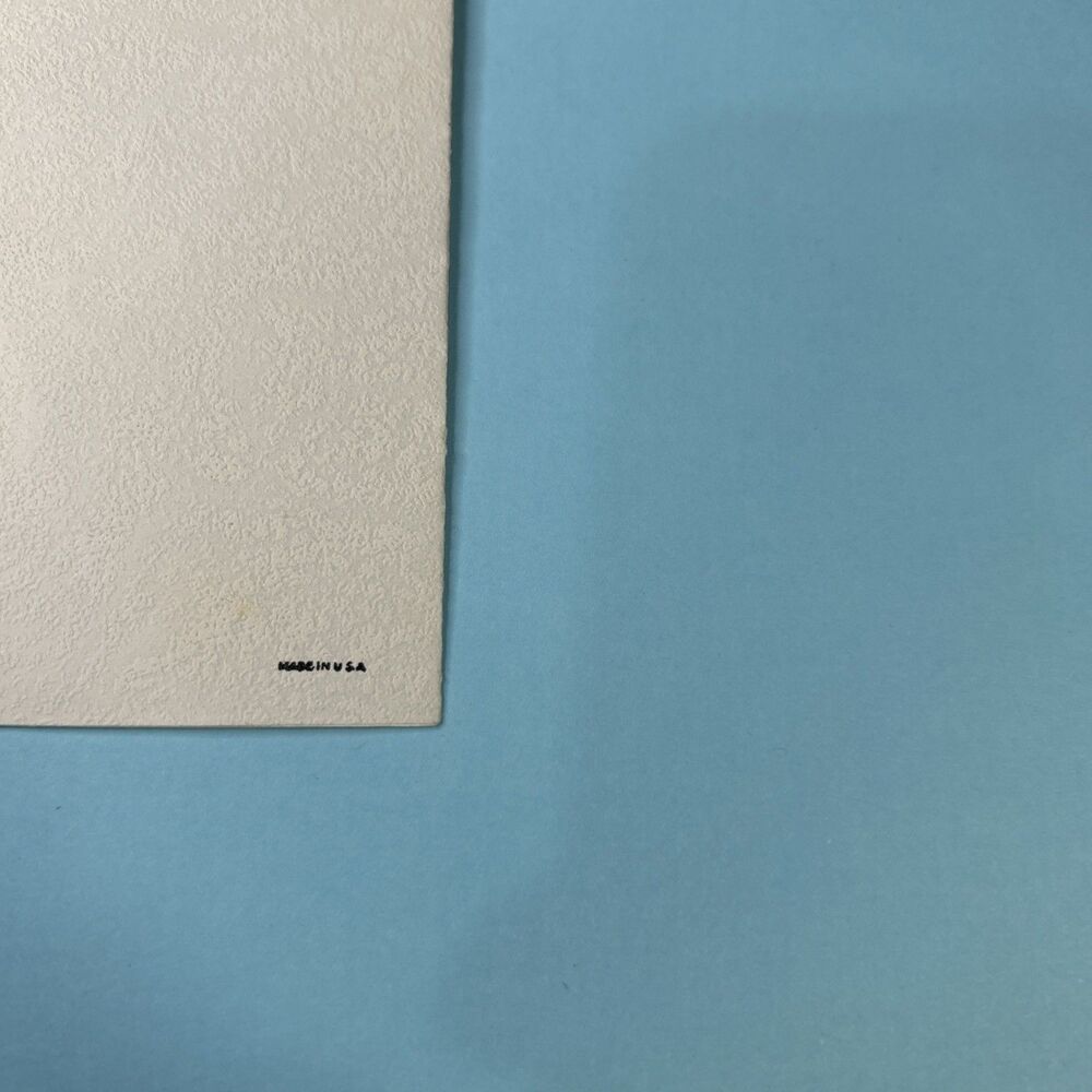 Vintage Silhouette  Valentine card fold out heart in middle U.S. A. - Picture 3 of 3